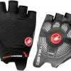 Castelli Rosso Corsa 2 Women's Gloves - Black for Short Finger