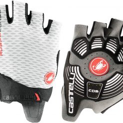 Castelli Rosso Corsa Pro V Gloves - White - Small for Short Finger