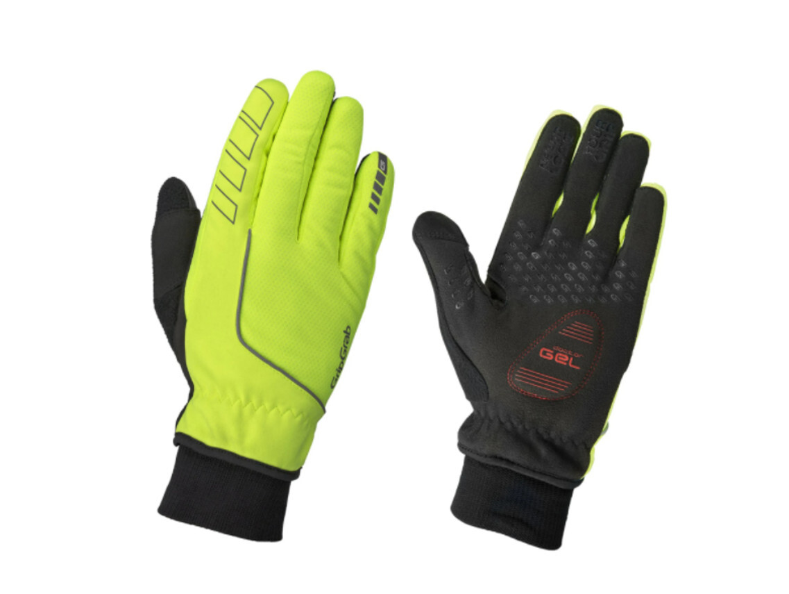 GripGrab Windster Hi-Vis Windproof Winter Gloves for Long Finger 2 GripGrab Windster Hi-Vis Windproof Winter Gloves for Long Finger - Image 2