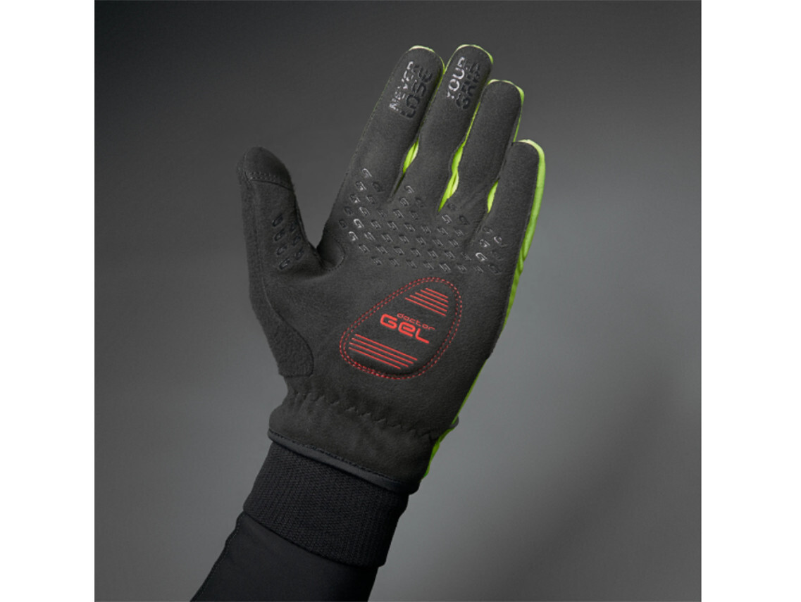GripGrab Windster Hi-Vis Windproof Winter Gloves for Long Finger 3 GripGrab Windster Hi-Vis Windproof Winter Gloves for Long Finger - Image 3