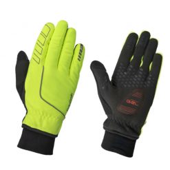 GripGrab Windster Hi-Vis Windproof Winter Gloves for Long Finger