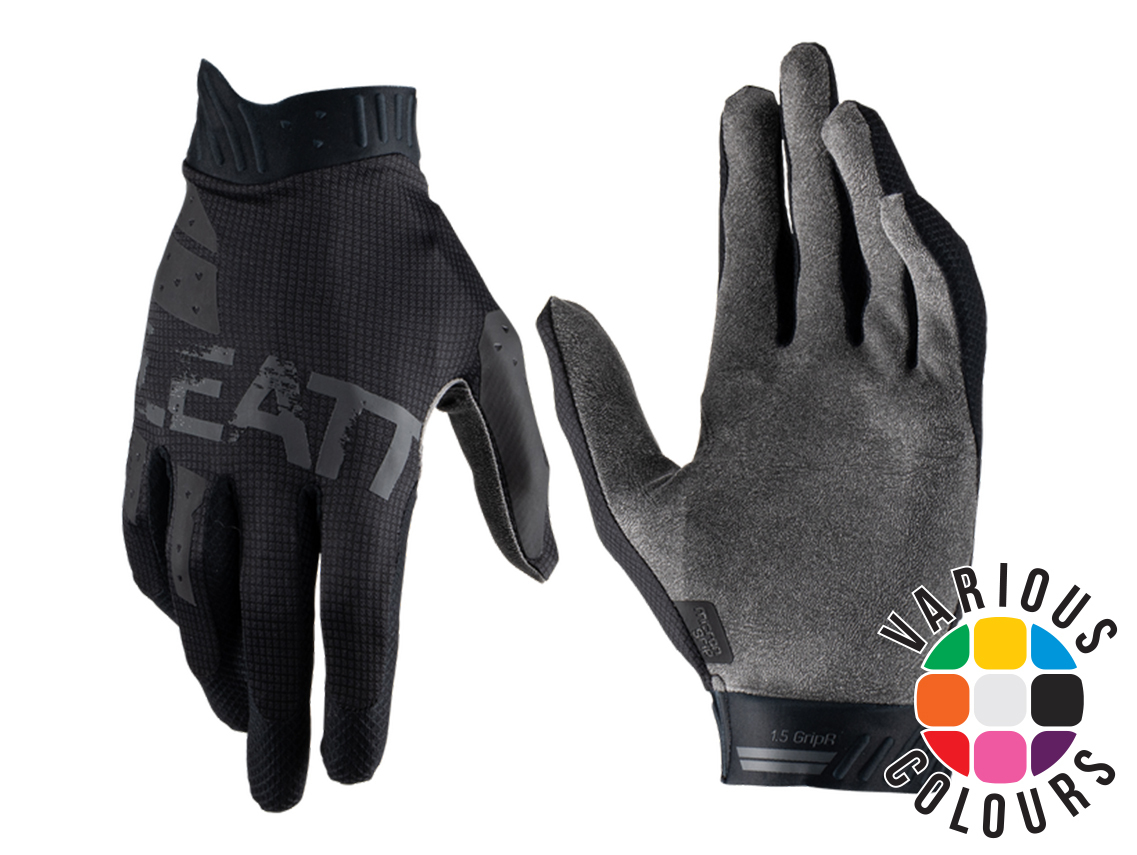 Leatt Gloves Moto 1.5 GripR v22 for Long Finger 1 Leatt Gloves Moto 1.5 GripR v22 for Long Finger