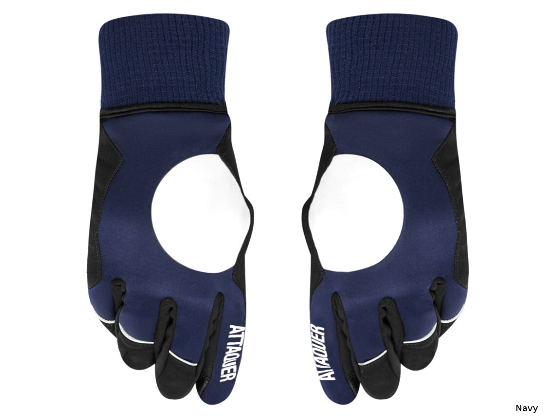 Attaquer Deep Winter Gloves Navy X-Small for Long Finger 4 Attaquer Deep Winter Gloves Navy X-Small for Long Finger - Image 4