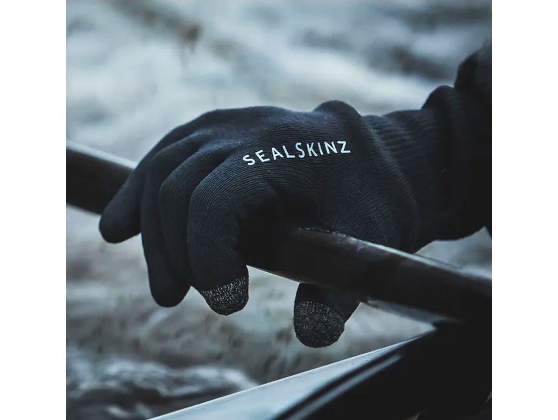 Sealskinz Waterproof All Weather Ultra Grip Knitted Glove for Long Finger 4 Sealskinz Waterproof All Weather Ultra Grip Knitted Glove for Long Finger - Image 4