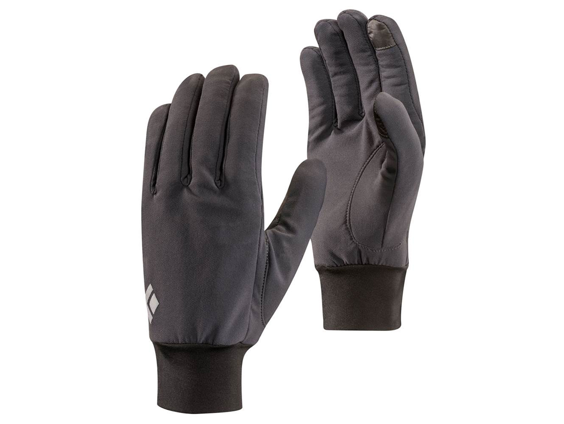 Black Diamond Lightweight Softshell Gloves Smoke X-Large for Long Finger 1 Black Diamond Lightweight Softshell Gloves Smoke X-Large for Long Finger