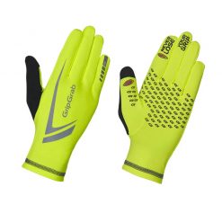 GripGrab Running Expert Hi-Vis Winter Touchscreen Gloves for Long Finger