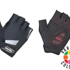 GripGrab SuperGel Padded Short Finger Gloves Black XX-Large for Short Finger