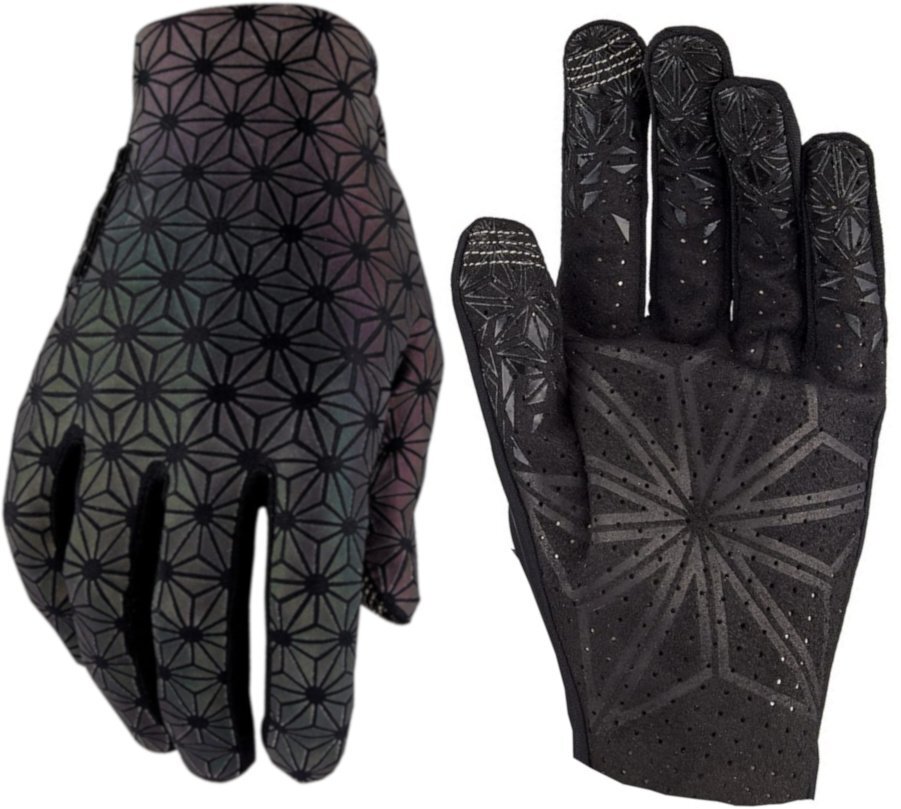 Supacaz SupaG Long Finger Gloves - Oil Slick - Medium for Long Finger 2 Supacaz SupaG Long Finger Gloves - Oil Slick - Medium for Long Finger - Image 2
