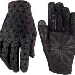 Supacaz SupaG Long Finger Gloves - Oil Slick - Medium for Long Finger