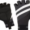 Santini Bengal Long Fit Gloves - Black for Short Finger